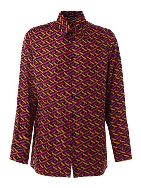 seta camicia versace uomo|Camicie Uomo .